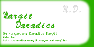 margit daradics business card